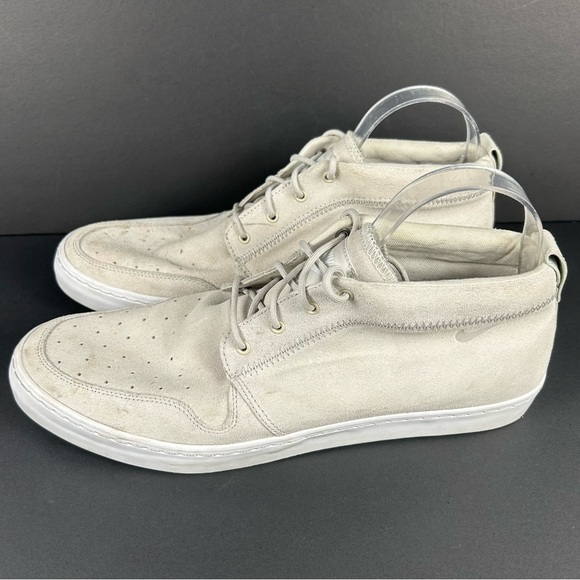 ❤️ Nike Cream High-Top Sneakers with Modern Design 517409-003 suede leather 11 - Picture 5 of 7